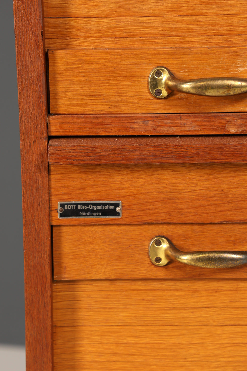 Mid Century Apothekerschrank Bauhaus Rollschrank Art Deco Büro Aktenschrank