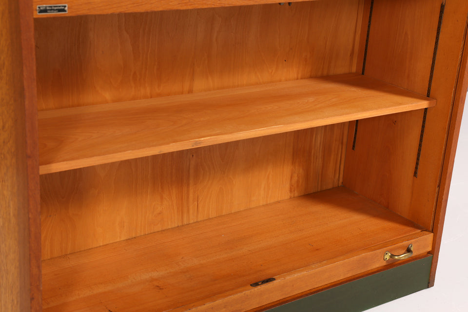 Mid Century Apothekerschrank Bauhaus Rollschrank Art Deco Büro Aktenschrank