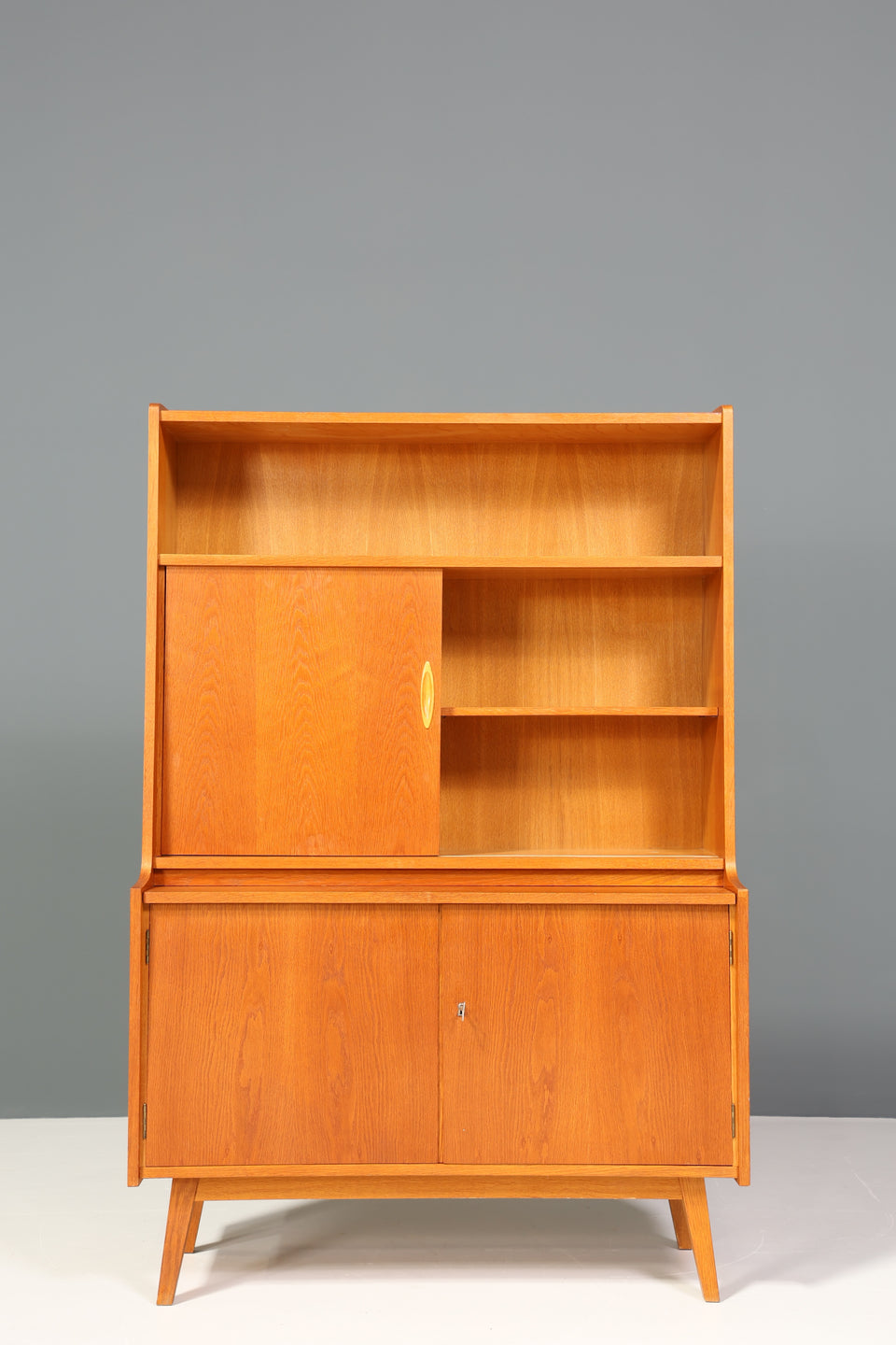 Wunderschöner Mid Century Highboard Vintage Sekretär