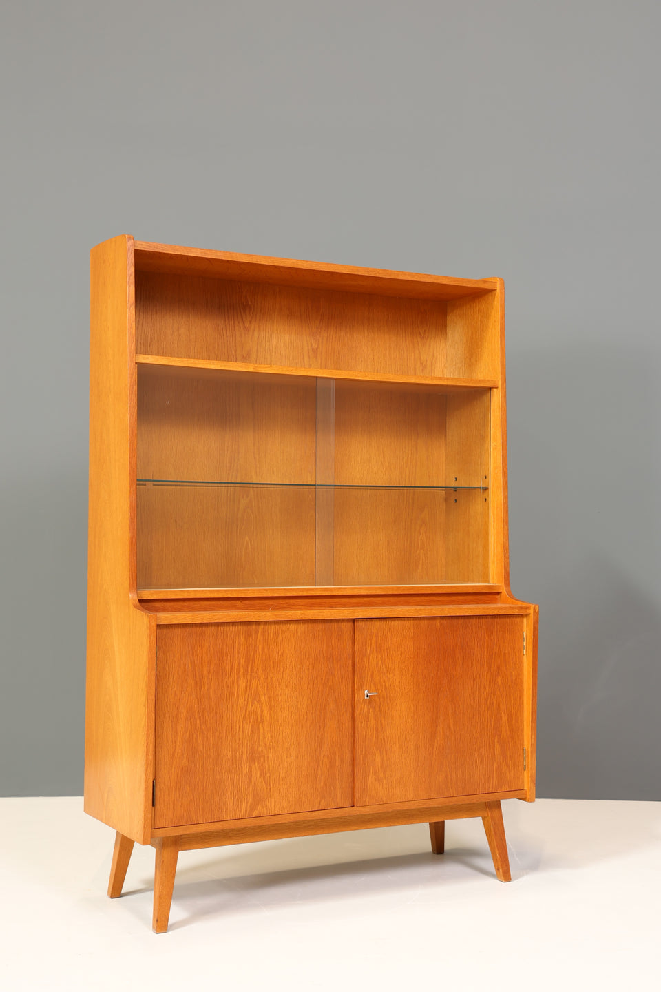 Traumhaftes Mid Century Highboard Vintage Kommode 60s Schrank Holz Regal