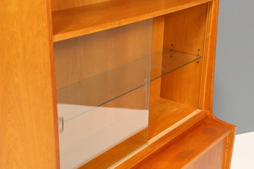 Traumhaftes Mid Century Highboard Vintage Kommode 60s Schrank Holz Regal