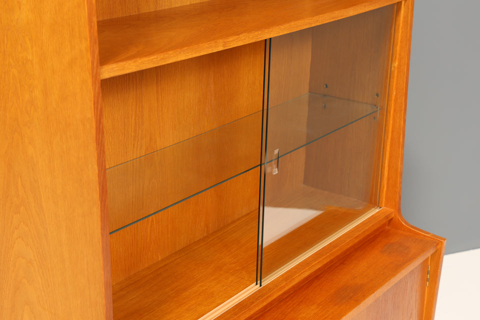 Traumhaftes Mid Century Highboard Vintage Kommode 60s Schrank Holz Regal