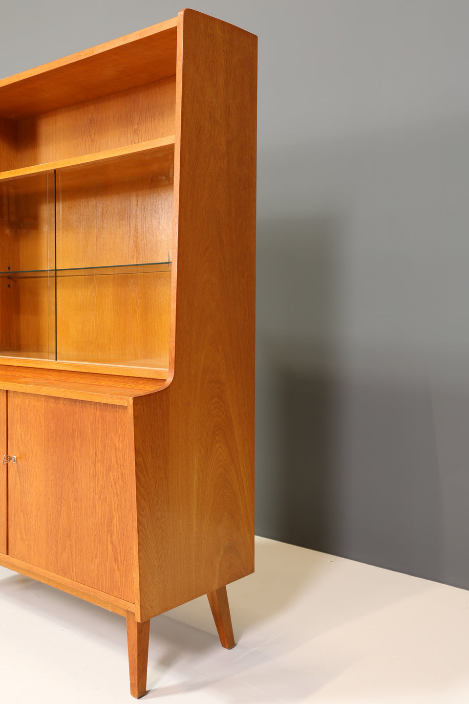 Traumhaftes Mid Century Highboard Vintage Kommode 60s Schrank Holz Regal
