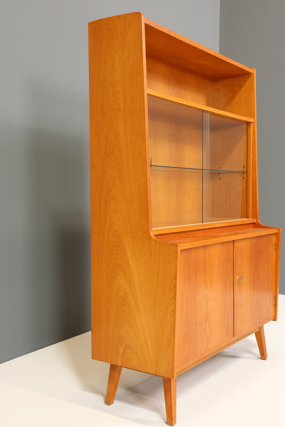 Traumhaftes Mid Century Highboard Vintage Kommode 60s Schrank Holz Regal