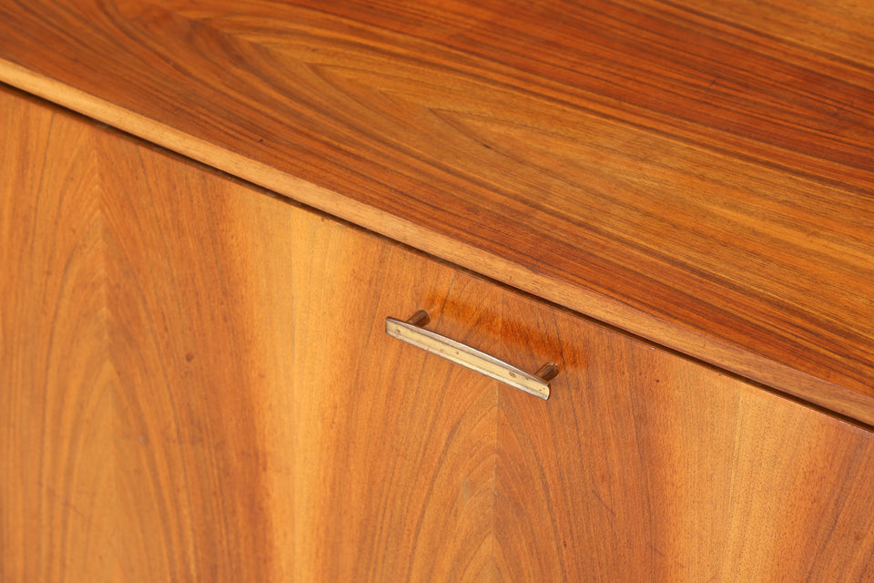 Original Mid Century Schuhschrank Vintage Klapp Kommode