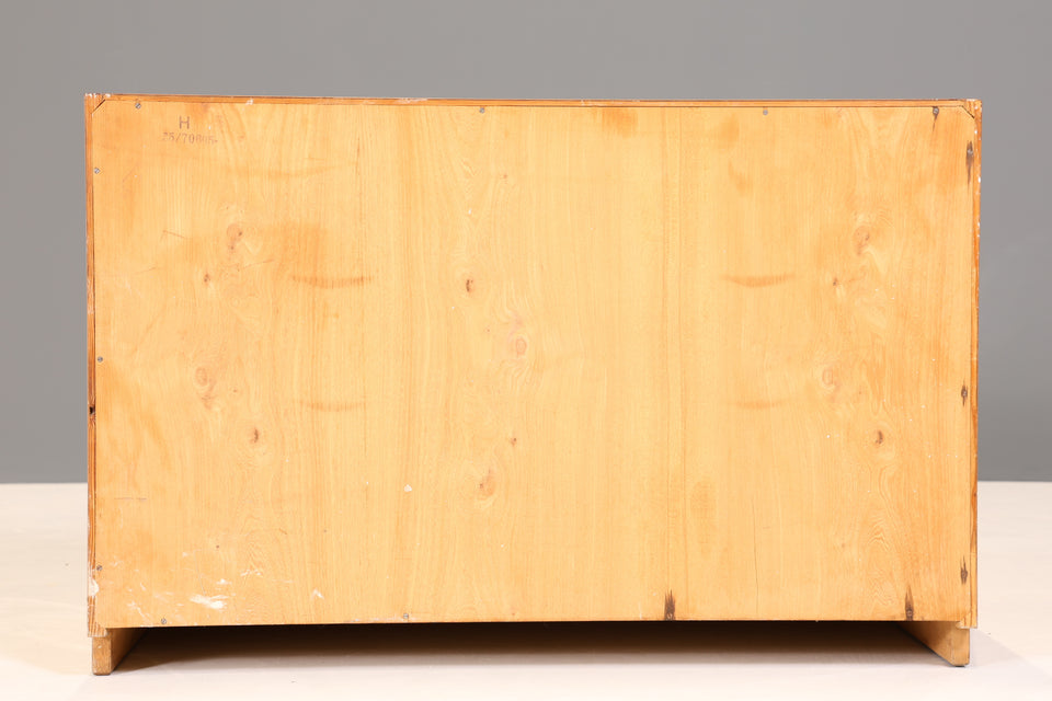 Schlichte Original Hellerau Kommode Mid Century Vintage Sideboard Schrank