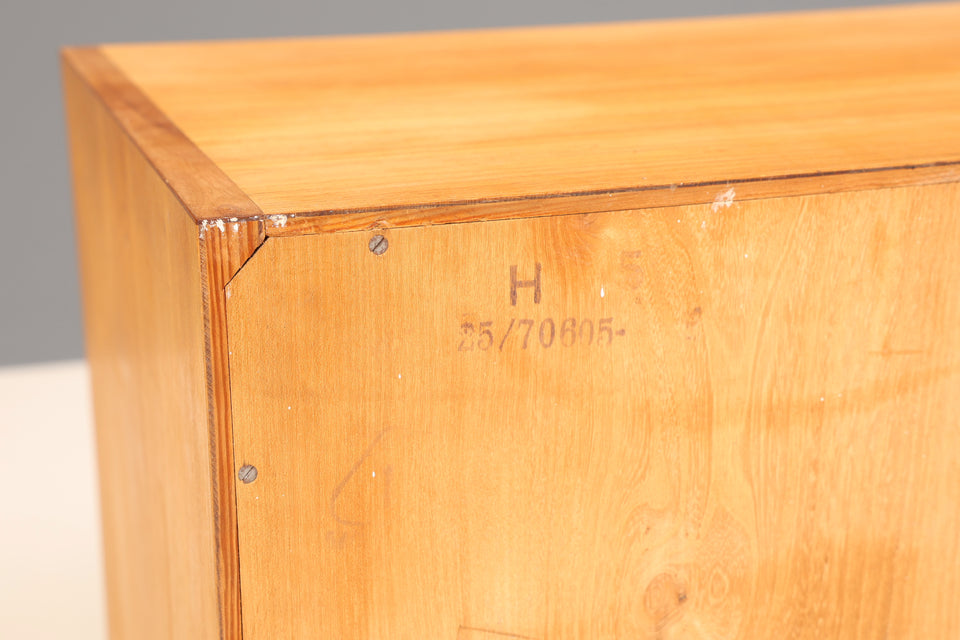 Schlichte Original Hellerau Kommode Mid Century Vintage Sideboard Schrank