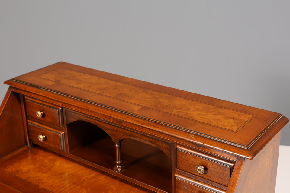 Original Selva Sekretär Antik Stil Kommode echt Holz Schrank