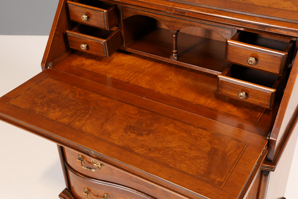 Original Selva Sekretär Antik Stil Kommode echt Holz Schrank