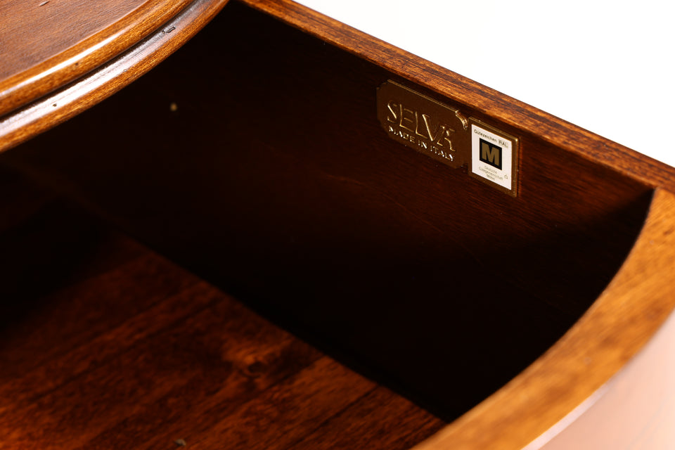 Original Selva Sekretär Antik Stil Kommode echt Holz Schrank