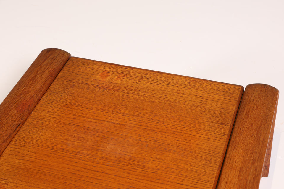 Schlichter Danish Teak Holz Couchtisch Mid Century Holz Coffee Table