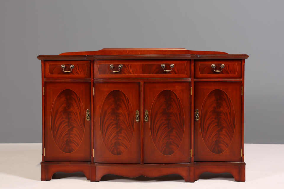 Wunderschönes Englisches Sideboard Antik Stil Schrank Mahagoni Kommode