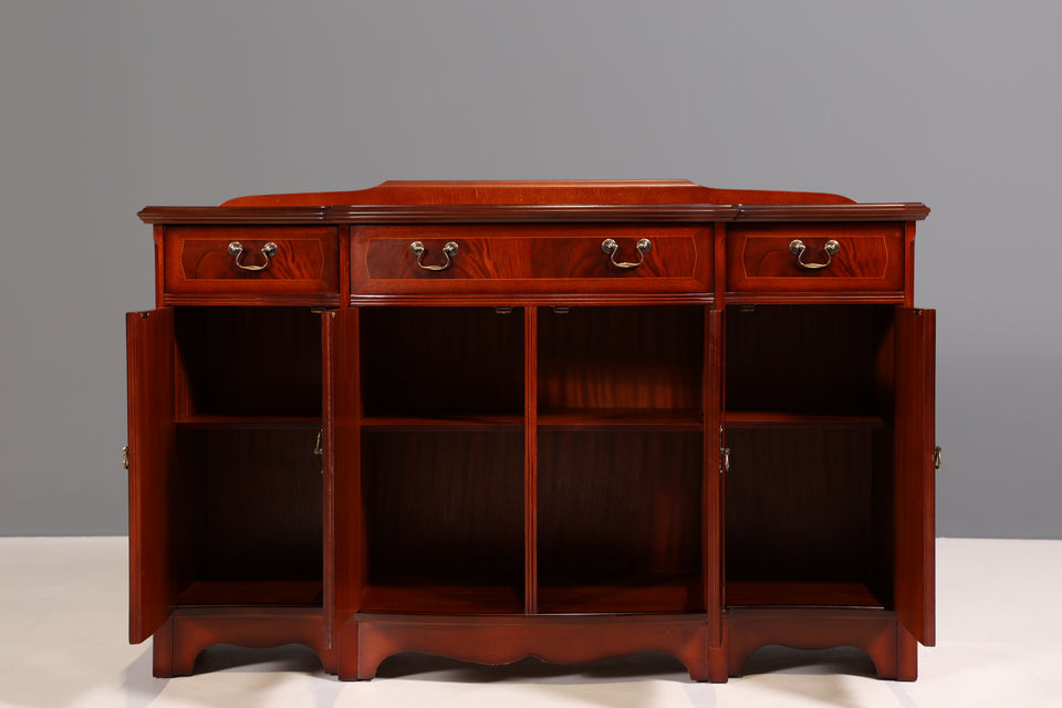 Wunderschönes Englisches Sideboard Antik Stil Schrank Mahagoni Kommode