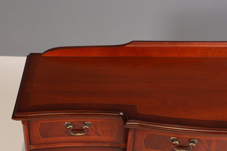 Wunderschönes Englisches Sideboard Antik Stil Schrank Mahagoni Kommode