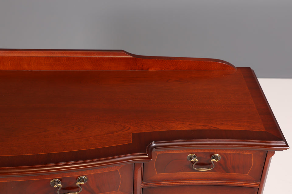 Wunderschönes Englisches Sideboard Antik Stil Schrank Mahagoni Kommode