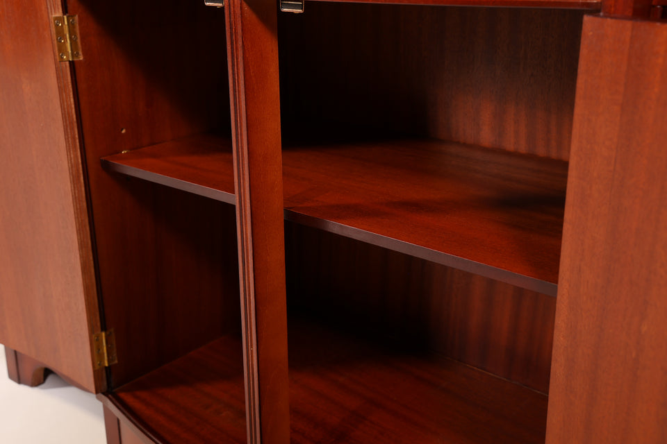 Wunderschönes Englisches Sideboard Antik Stil Schrank Mahagoni Kommode