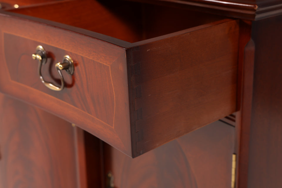 Wunderschönes Englisches Sideboard Antik Stil Schrank Mahagoni Kommode