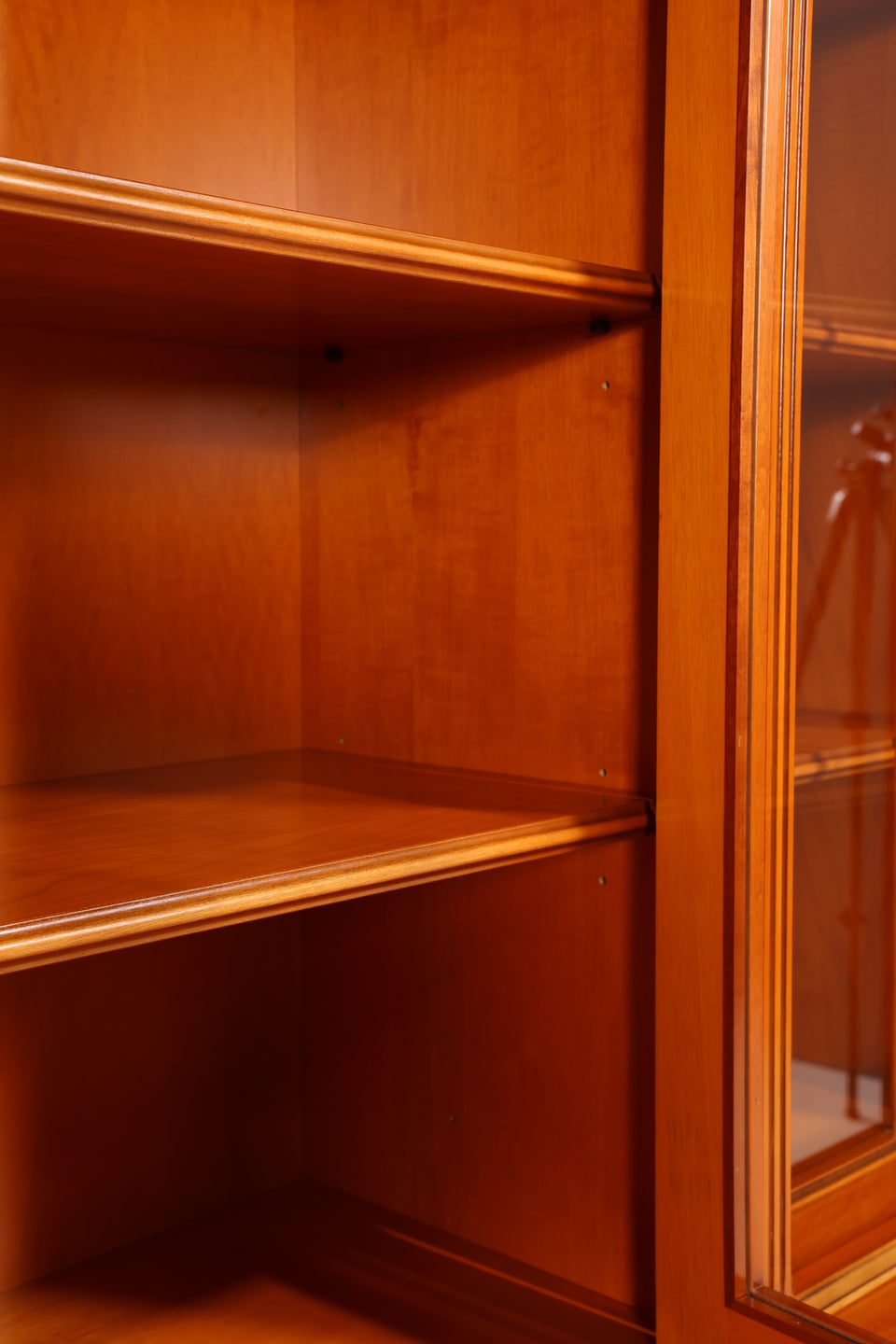 Edle Englische Vitrine Eibe Bücherschrank Heldense Stil Schrank Bibliothek