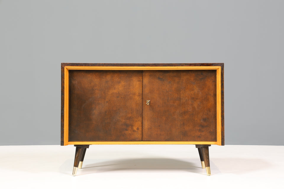 Schlichte Mid Century Kommode Vintage Design Flur Kommode 70s