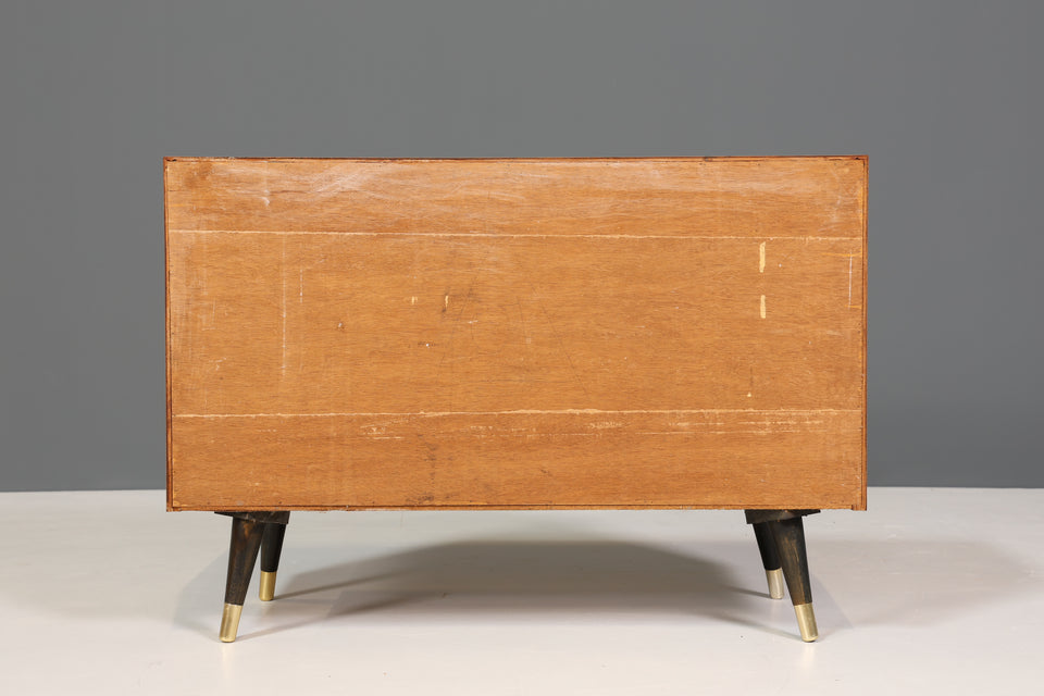 Schlichte Mid Century Kommode Vintage Design Flur Kommode 70s