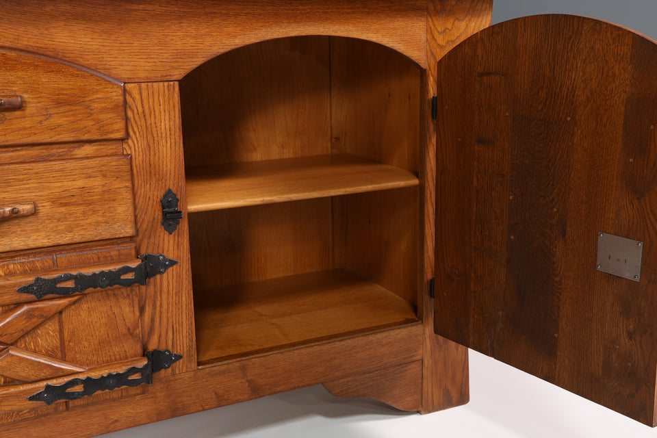 Wunderschönes Spanisches Buffet Akazien echt Holz Schrank