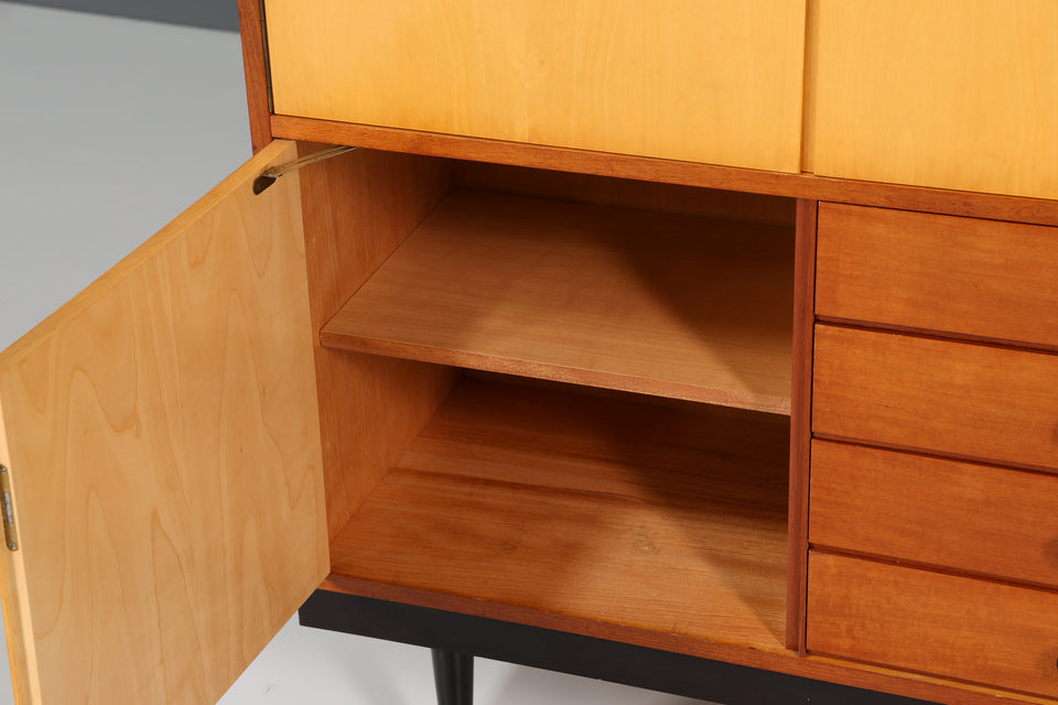 Wunderschöner Mid Century Schrank Retro Highboard Vintage Kleiderschrank