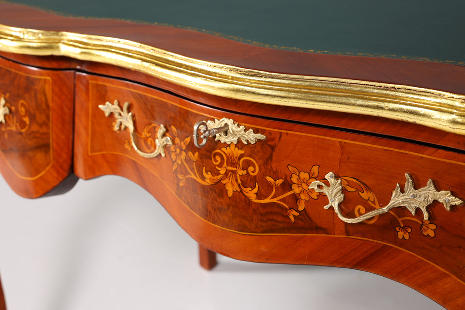 Prächtiger Louis XV Stil Schreibtisch French Desk Antik Stil