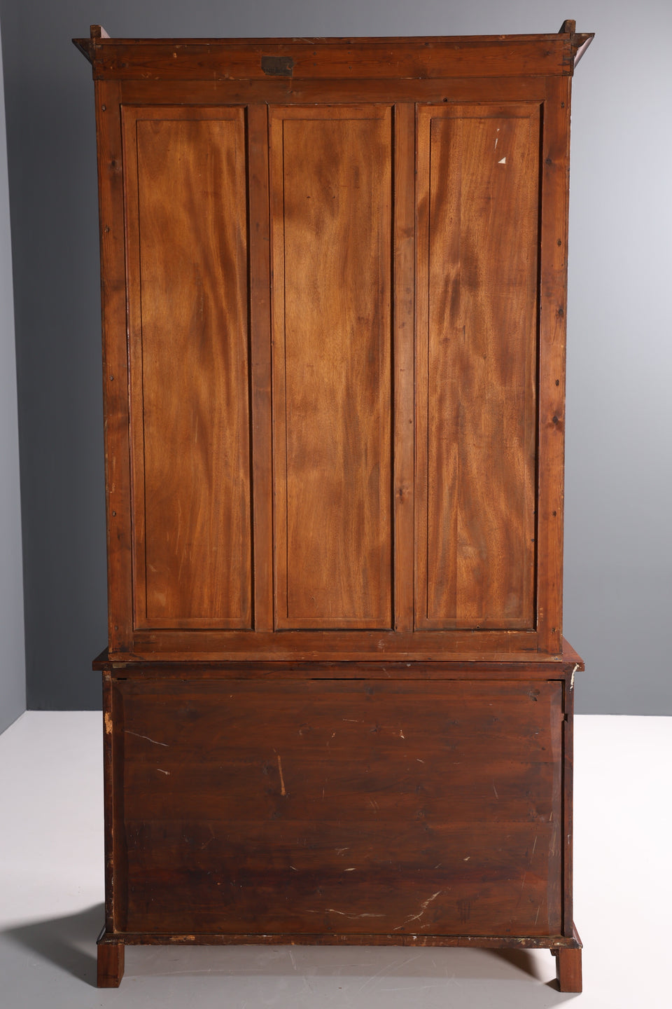 Edles Louis Philippe XXL Regal um 1880 Biedermeier Antik Schrank um 1880