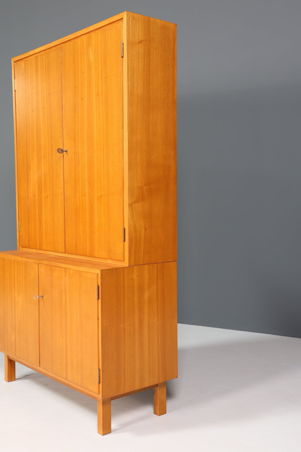 Mid Century Schrank Vintage Kommode Highboard Kleiderschrank