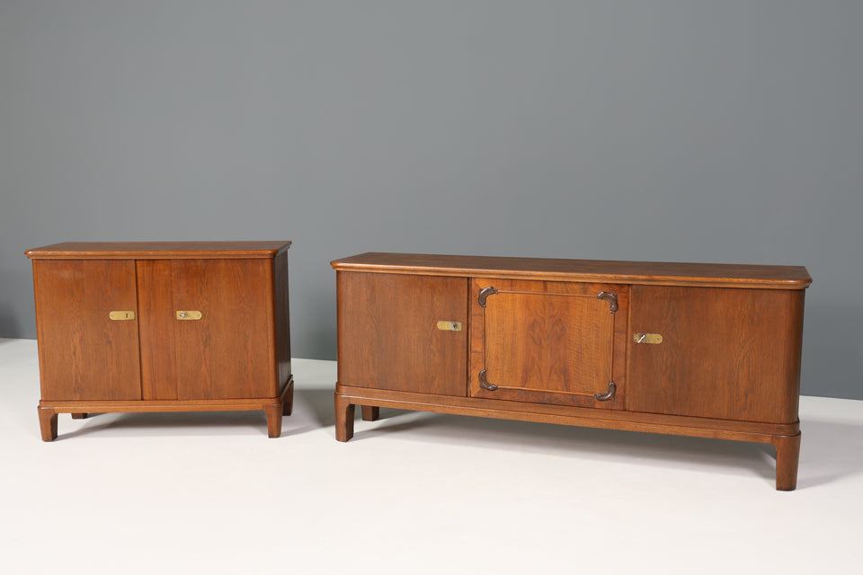 Wunderschöne Mid Century Kommode Retro Vintage Sideboard echt Holz Eiche