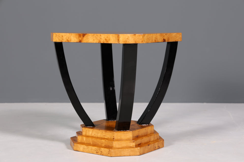 Edler Art Deco Design Beistelltisch Antik Stil Couchtisch
