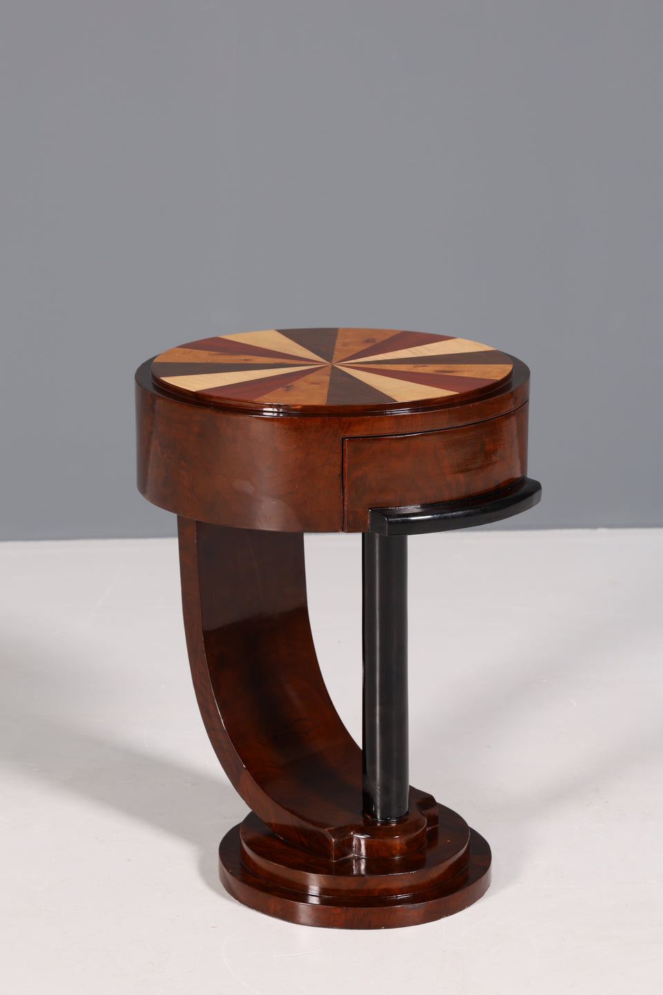 Traumhafte Art Deco Stil Kommode Beistelltisch Nachtisch bunt 1 von 2