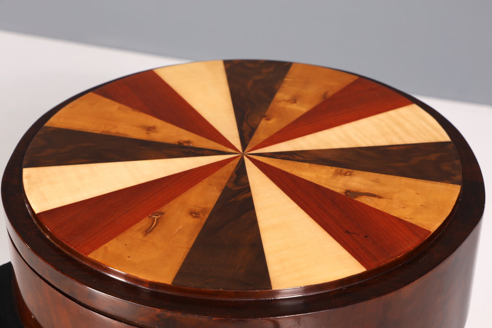 Traumhafte Art Deco Stil Kommode Beistelltisch Nachtisch bunt 2 von 2