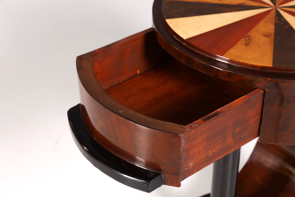 Traumhafte Art Deco Stil Kommode Beistelltisch Nachtisch bunt 2 von 2