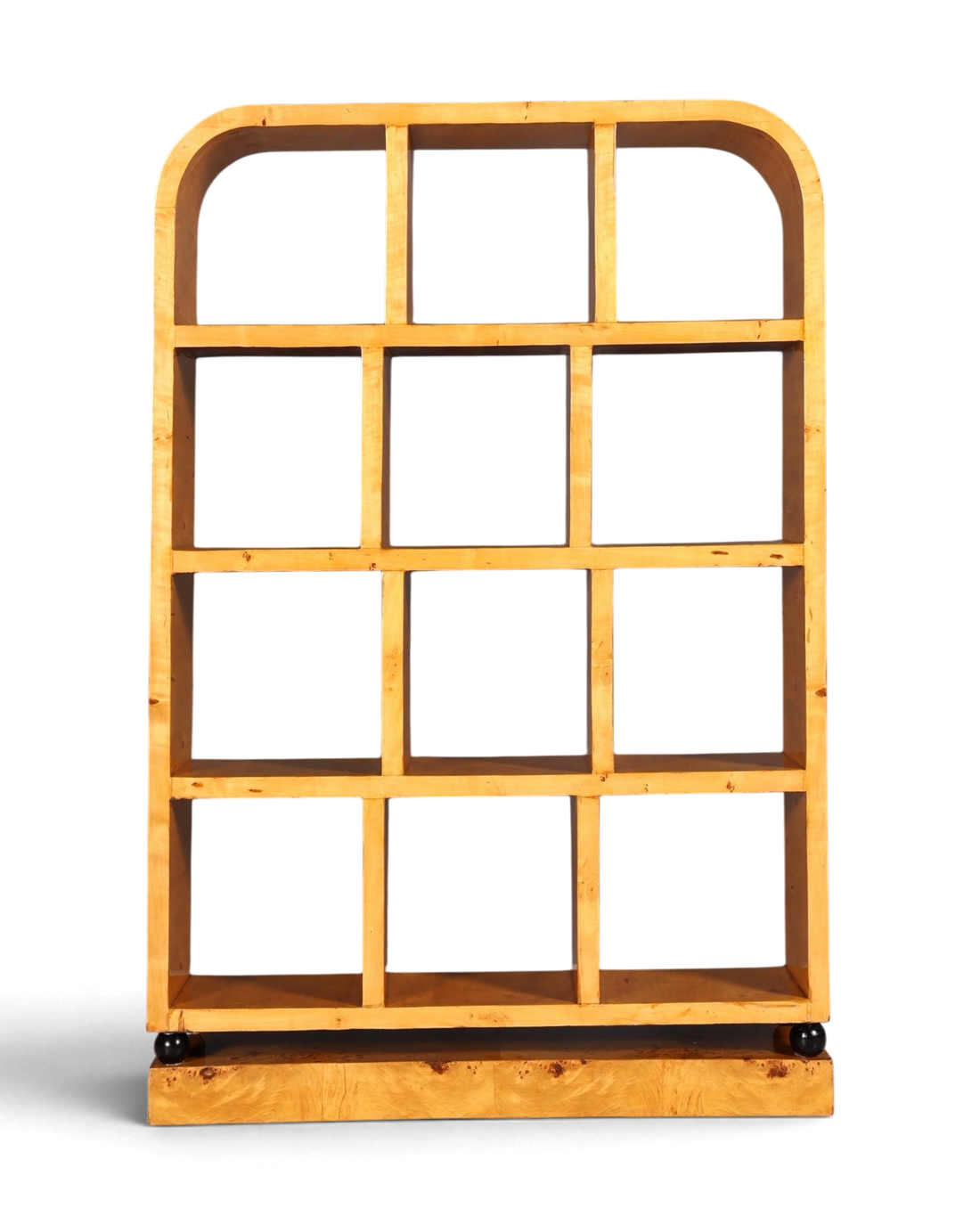 Edles Art Deco Stil XXL Bücherregal Birke Luxus Möbel Kult Schrankregal