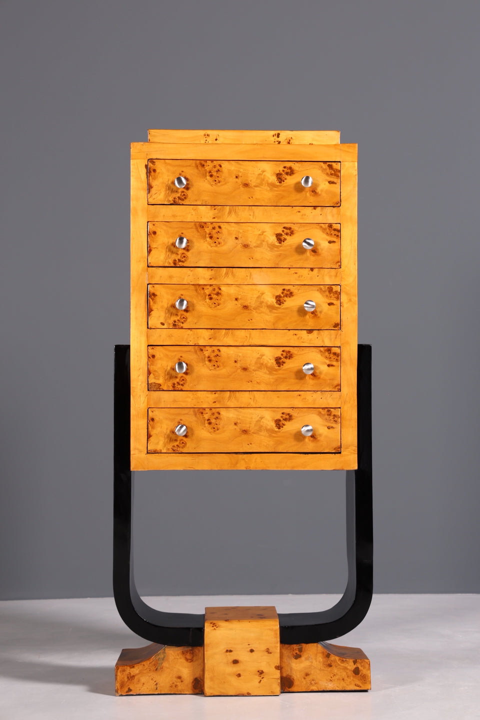 Traumhaftes Art Deco Design Highboard Biedermeier Stil Kommode