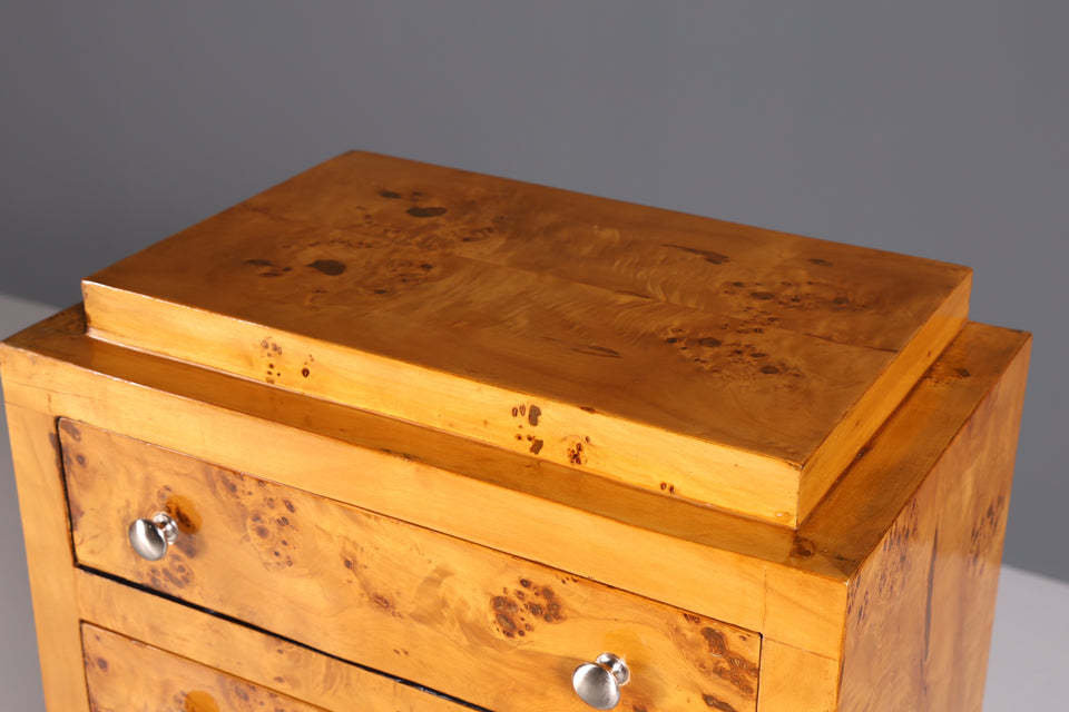 Traumhaftes Art Deco Design Highboard Biedermeier Stil Kommode