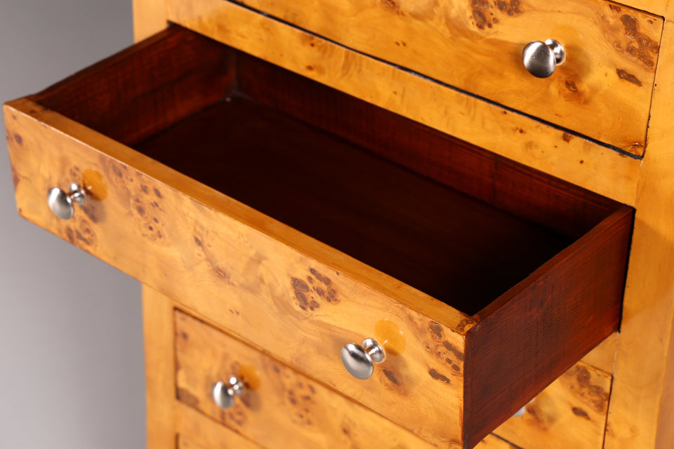 Traumhaftes Art Deco Design Highboard Biedermeier Stil Kommode