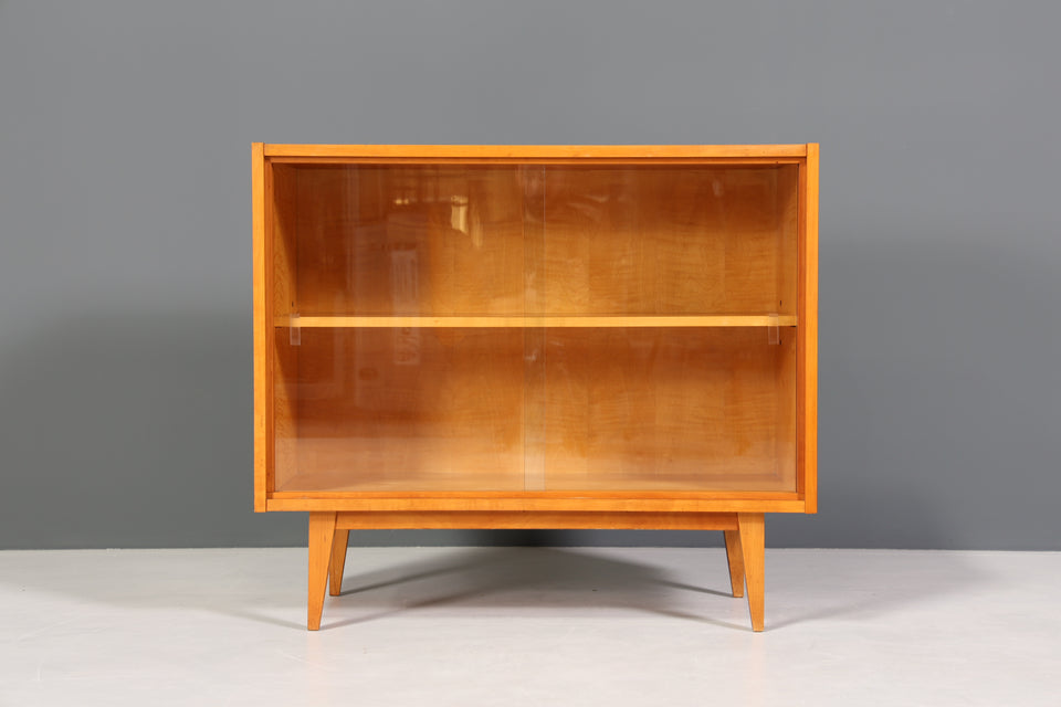 Wunderschöne Mid Century Vitrine Vintage Schrank Kommode 2 von 2