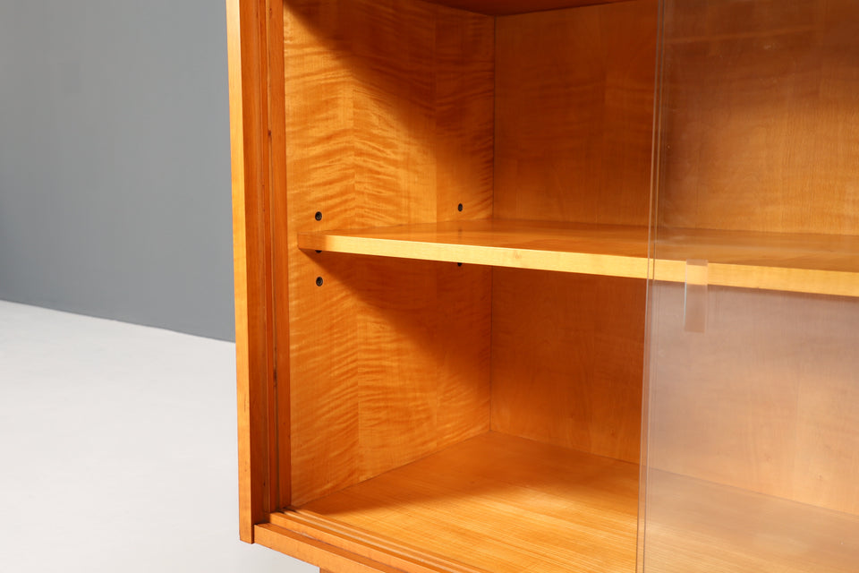 Wunderschöne Mid Century Vitrine Vintage Schrank Kommode 2 von 2