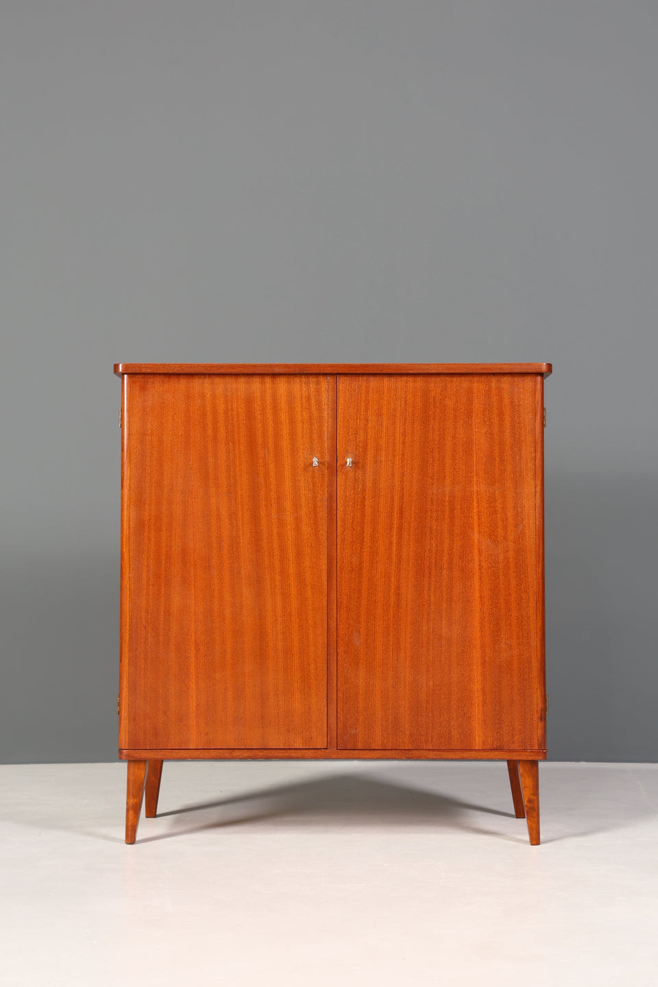 Wunderschöne Mid Century Kommode echt Holz Wäscheschrank 60s 70s Highboard