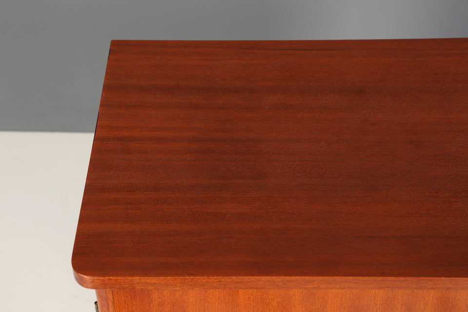 Wunderschöne Mid Century Kommode echt Holz Wäscheschrank 60s 70s Highboard