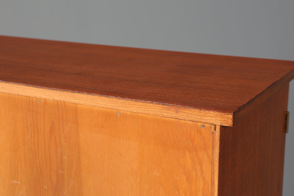 Wunderschöne Mid Century Kommode echt Holz Wäscheschrank 60s 70s Highboard