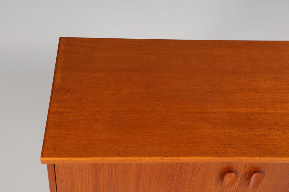 Wunderschöne Danish Teak Holz Kommode Mid Century Sideboard