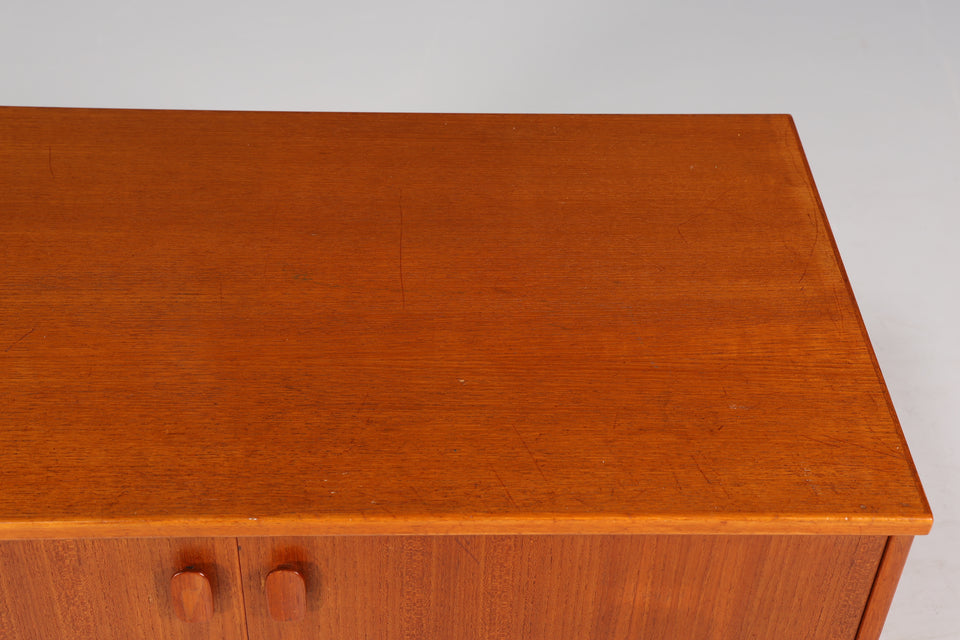 Wunderschöne Danish Teak Holz Kommode Mid Century Sideboard