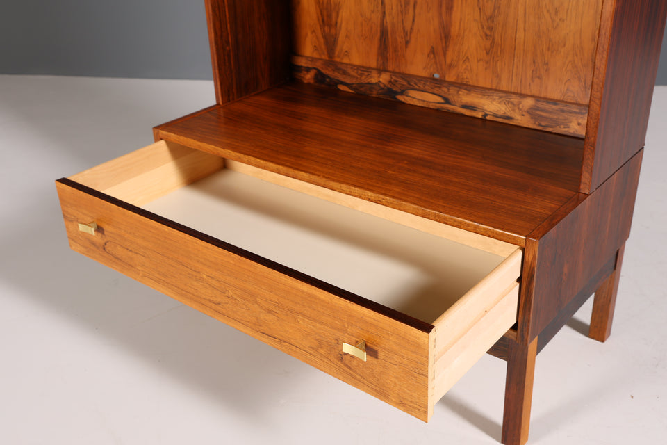 Wunderschönes Palisander Regal Mid Century Vintage Bücherregal 60s