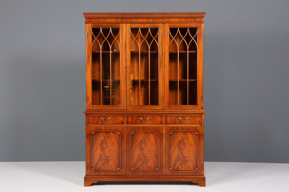 Edle Englische Vitrine Original "Mercury" Bücherregal Schrank