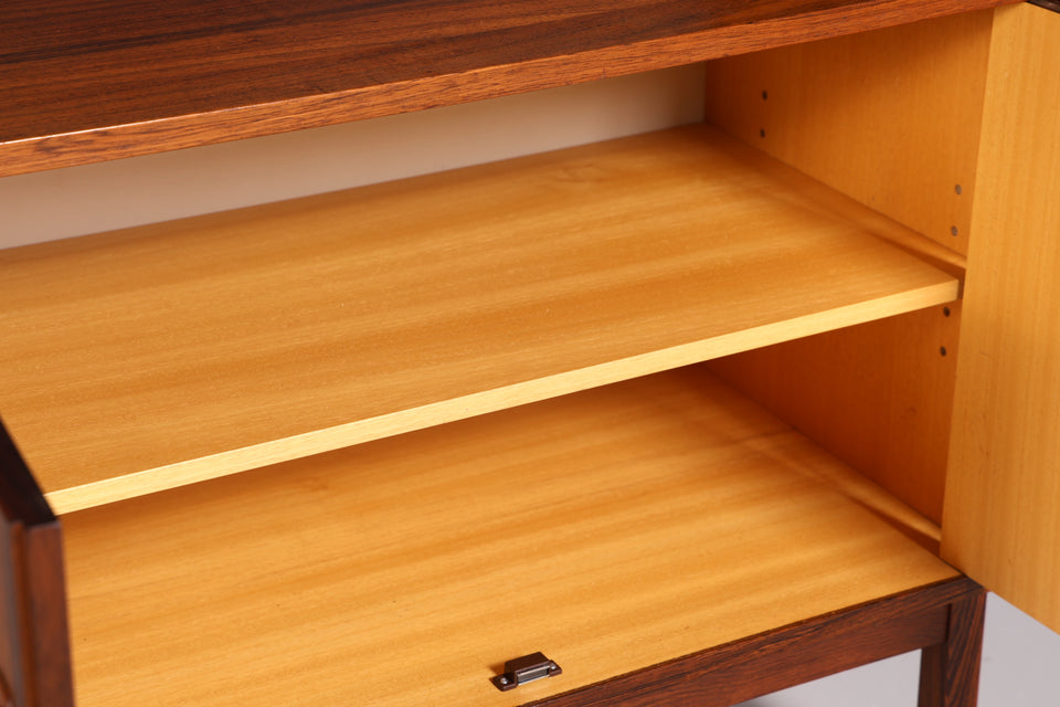 Traumhaftes Mid Century Palisander Regal Danish Bücherregal 60s Schrank Kommode