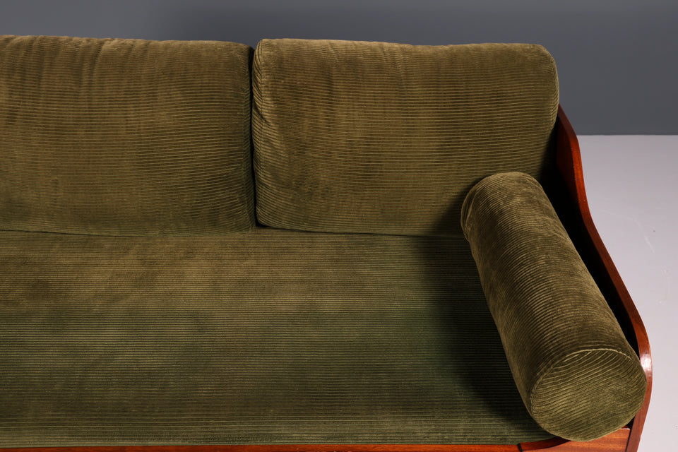 Maritim Sofa Daybed Schlafcouch Englischer Cord Military Chest Bett Antik