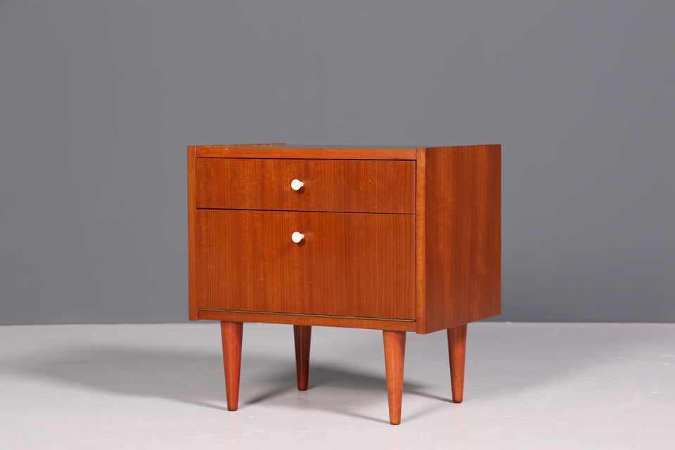Wunderschöne Mid Century Retro Kommode Vintage Nachttisch 2 von 2